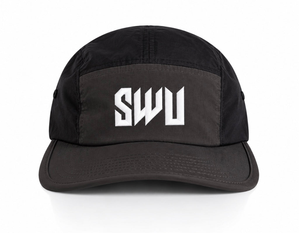 SWU 2-Tone 5 Panel Cap – Coal/Black