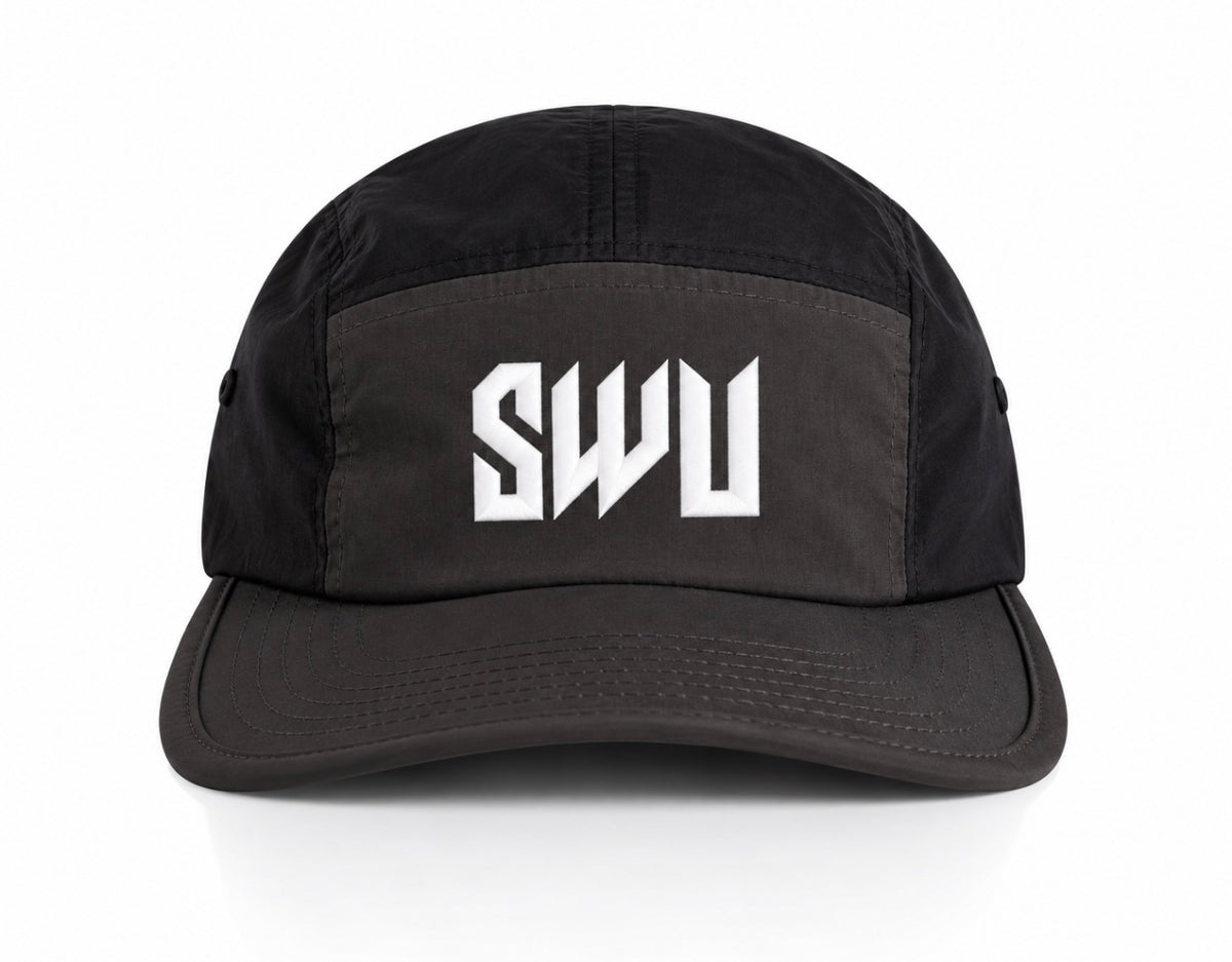 SWU 2-Tone 5 Panel Cap – Coal/Black